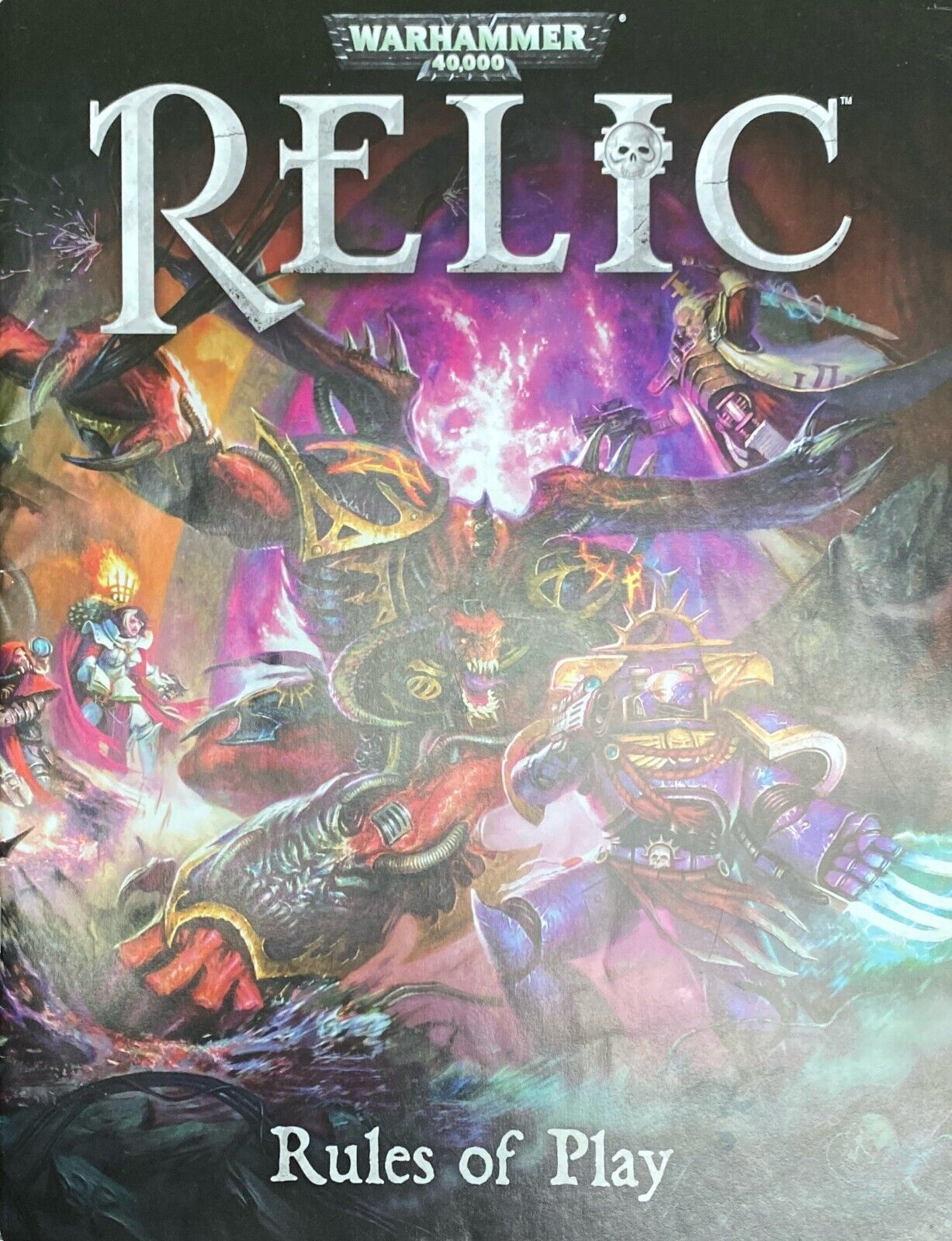 Warhammer 40,000 Relic Core Board Game Complete Fantasy Flight Games