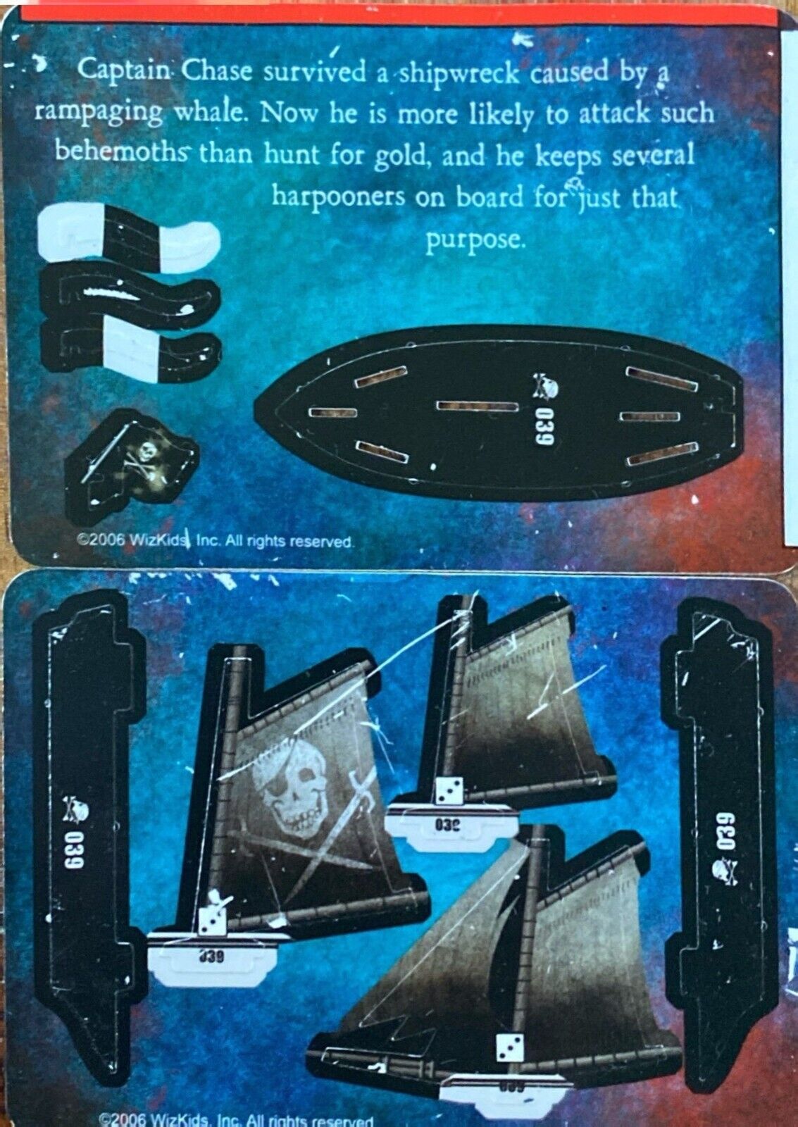 WizKids Pirates CSG of Davy Jones' Curse 039 Mocha