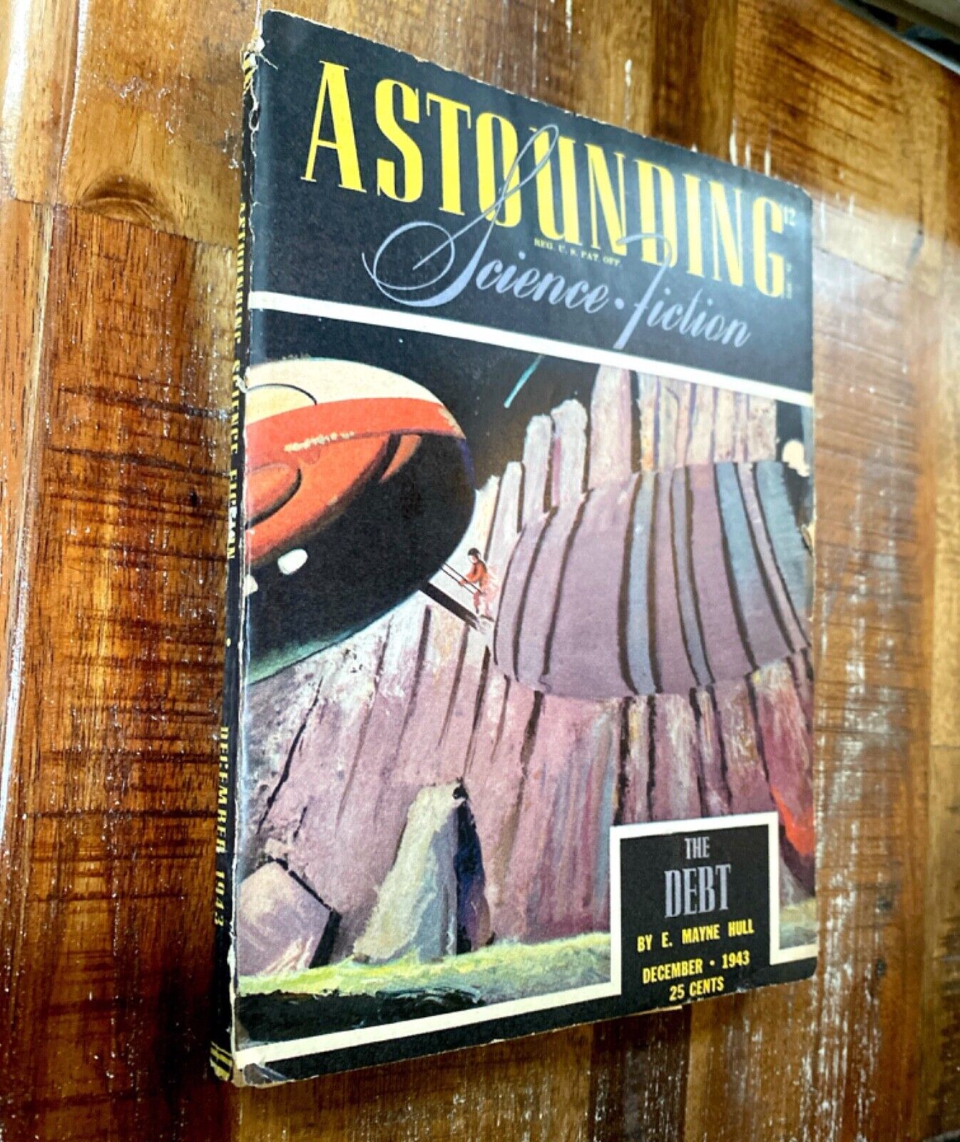 Astounding Science Fiction Volume 32 No. 4 December 1943 Pulp E. Mayne Hull