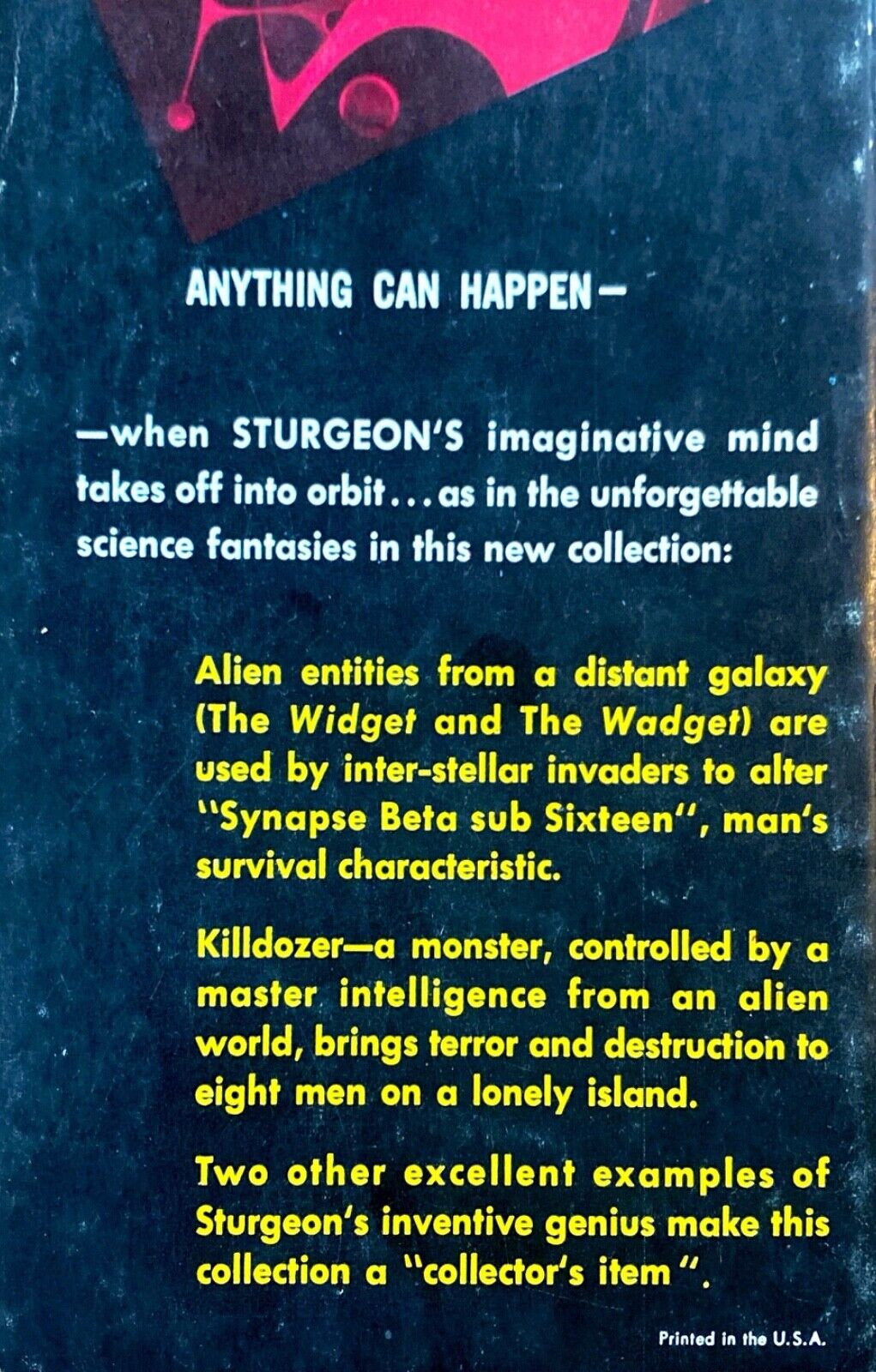 Aliens 4 by Theodore Sturgeon 1959 Avon T-304 Paperback