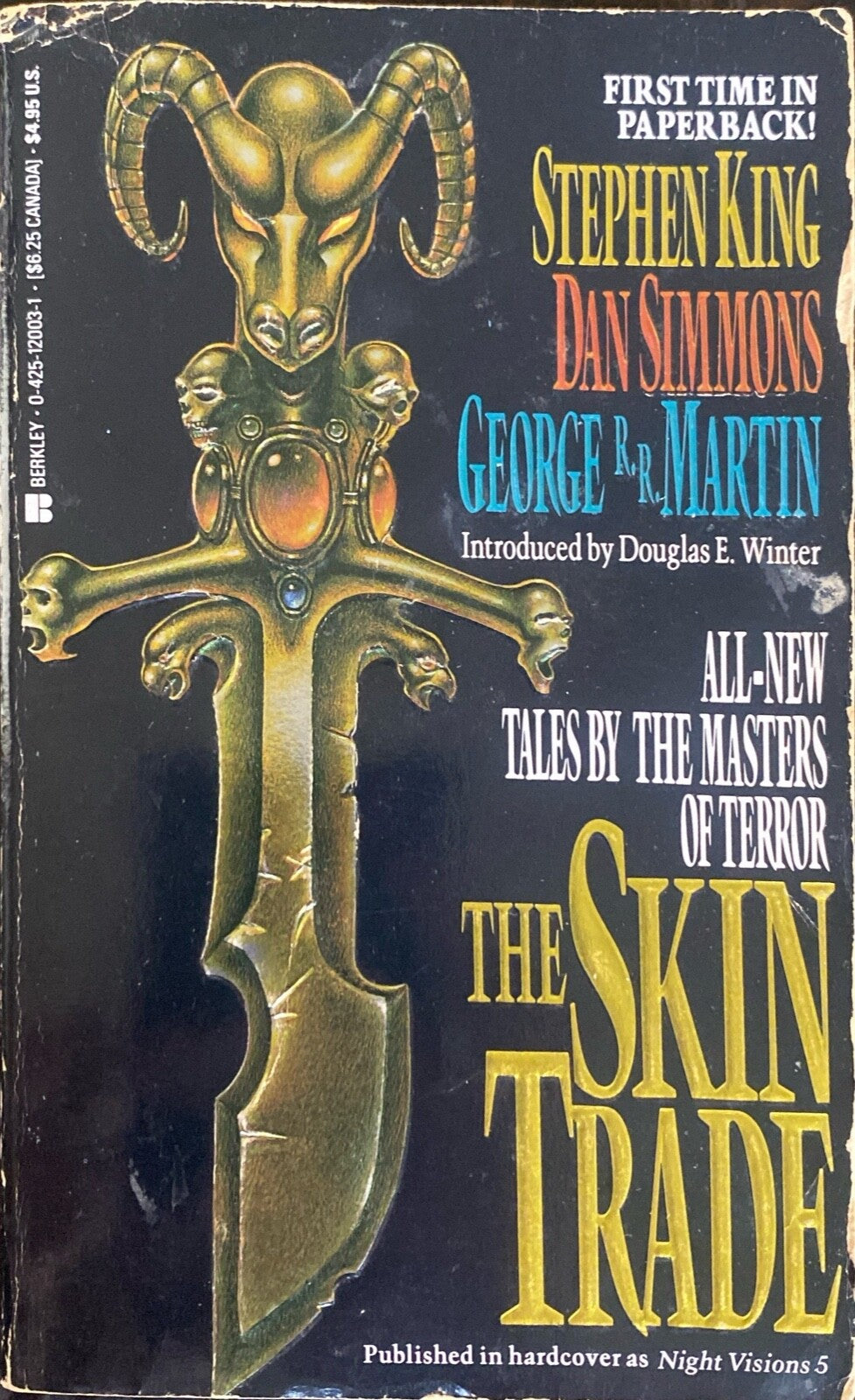 The Skin Trade by King Simmons Martin 1990 Berkley Paperback