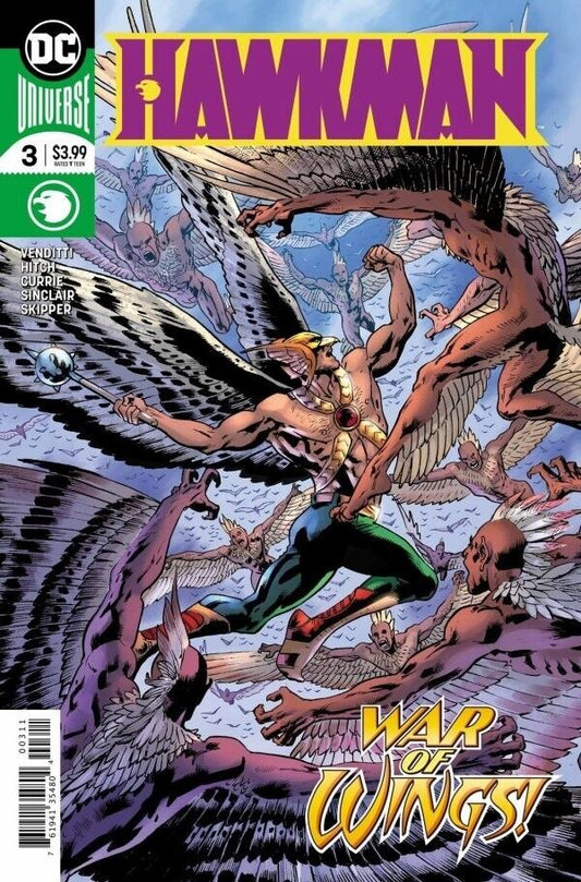 DC Comics Hawkman #3 Modern Age 2018 Variant