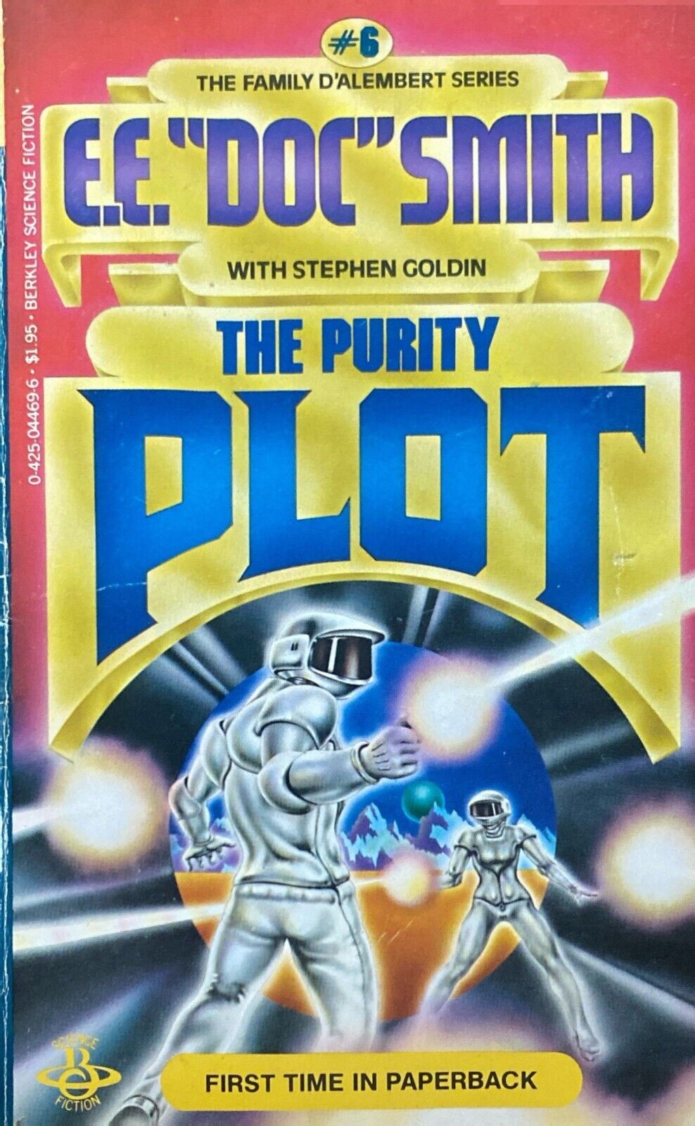 The Purity Plot by E.E. Doc Smith 1980 Berkley Paperback Family D'Alembert