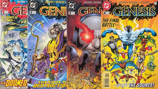 DC Comics Genesis #1-4 Modern Age 1997 New Gods Complete