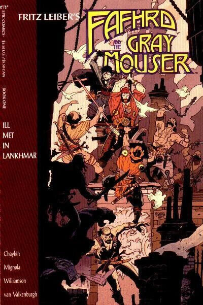 Epic Comics Fafhrd and the Gray Mouser #1 Copper Age 1990