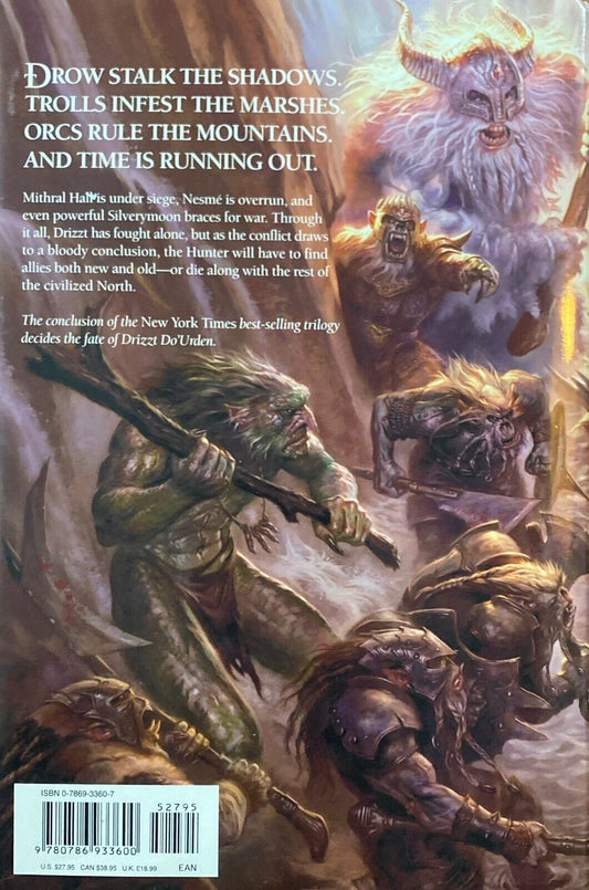 The Two Swords by R.A. Salvatore 2004 Wizards Hardcover Forgotten Realms Drizzt