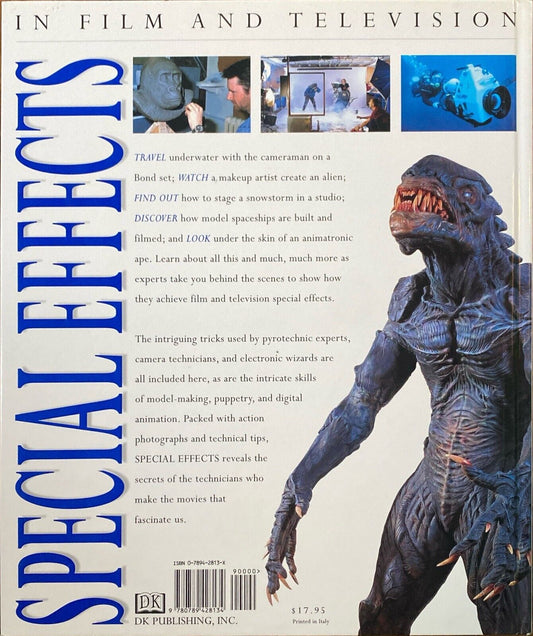 Special Effects in Film and Television by Jake Hamilton 1998 DK Hardcover