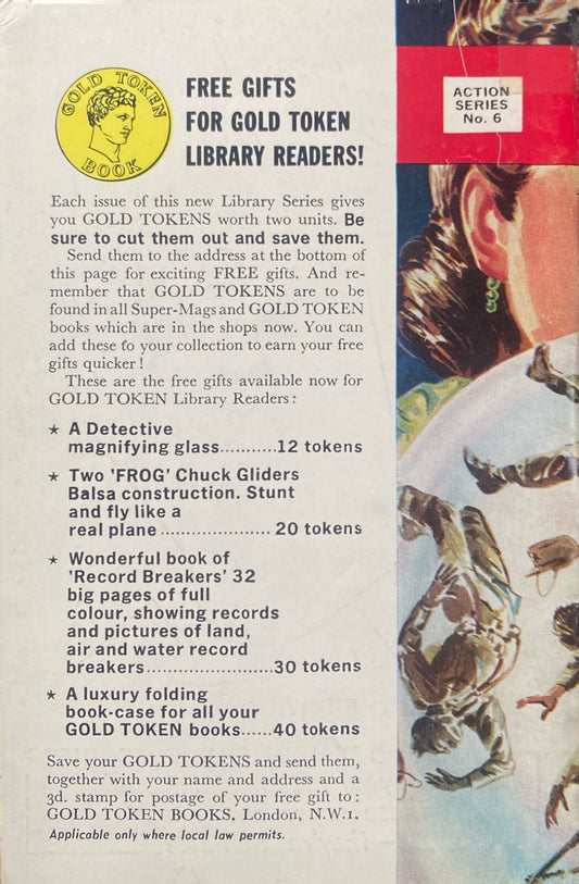 Gold Token Book Mandrake No. 6 August 1964 British Import Digest