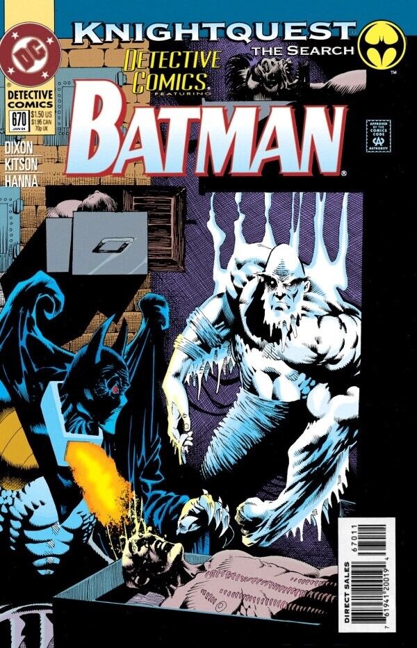 DC Comics Detective Comics #670 Modern Age 1994