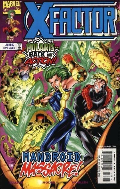 Marvel Comics X-Factor #148 Modern Age 1998