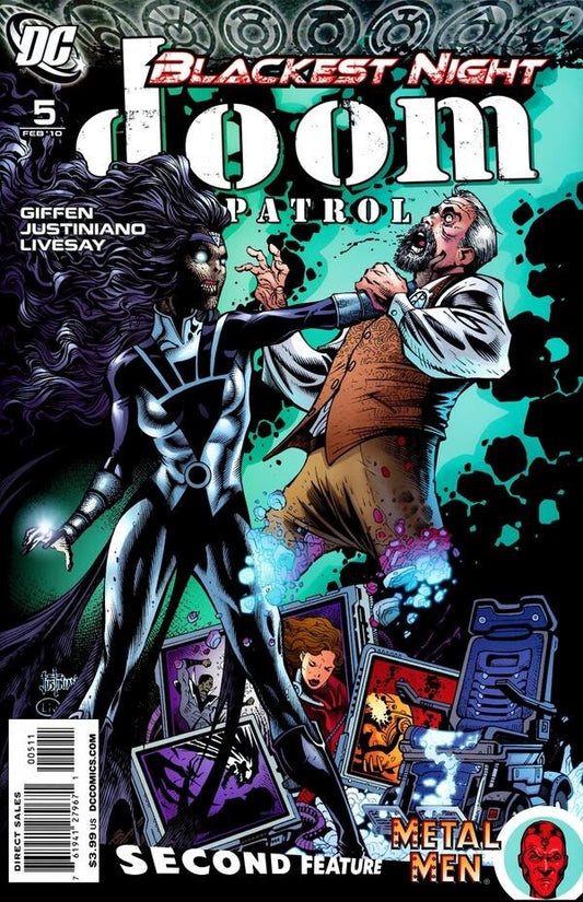 DC Comics Doom Patrol #5 Modern Age 2010 Blackest Night