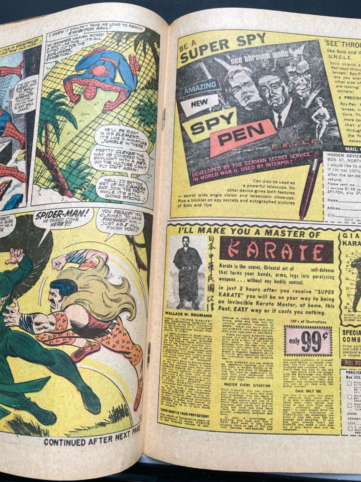 Marvel Comics Amazing Spider-man #49 Silver Age 1967 Vulture Kraven