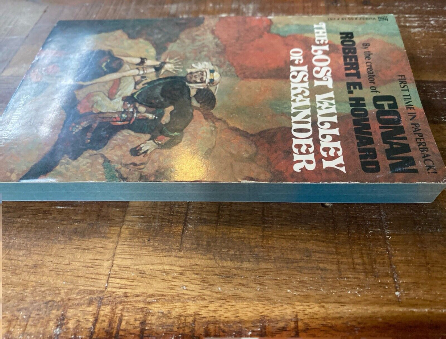 The Lost Valley of Iskander by Robert E. Howard 1976 Zebra 157 Paperback