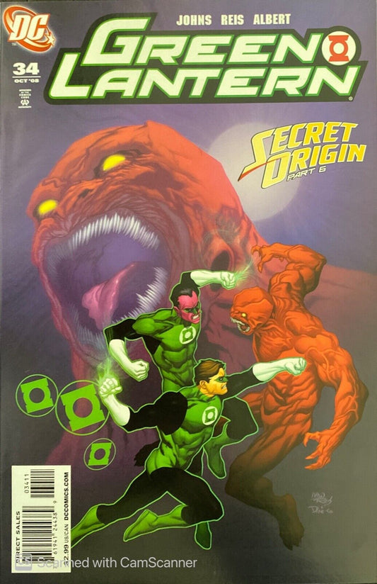 DC Comics Green Lantern #34 Modern Age 2008