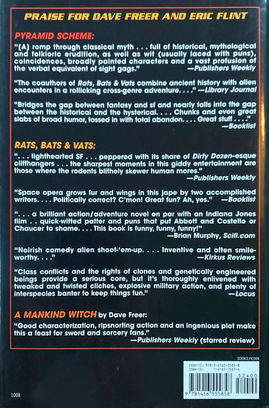 Slow Train to Arcturus by Eric Flint & Dave Freer 2008 Baen Hardcover