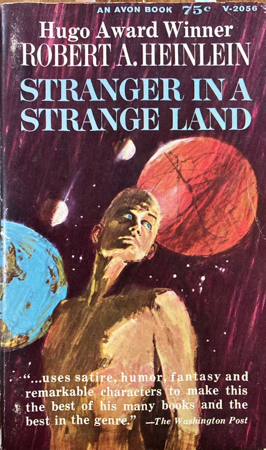 Stranger in a Strange Land by Robert Heinlein 1961 Avon V-2056 Paperback First