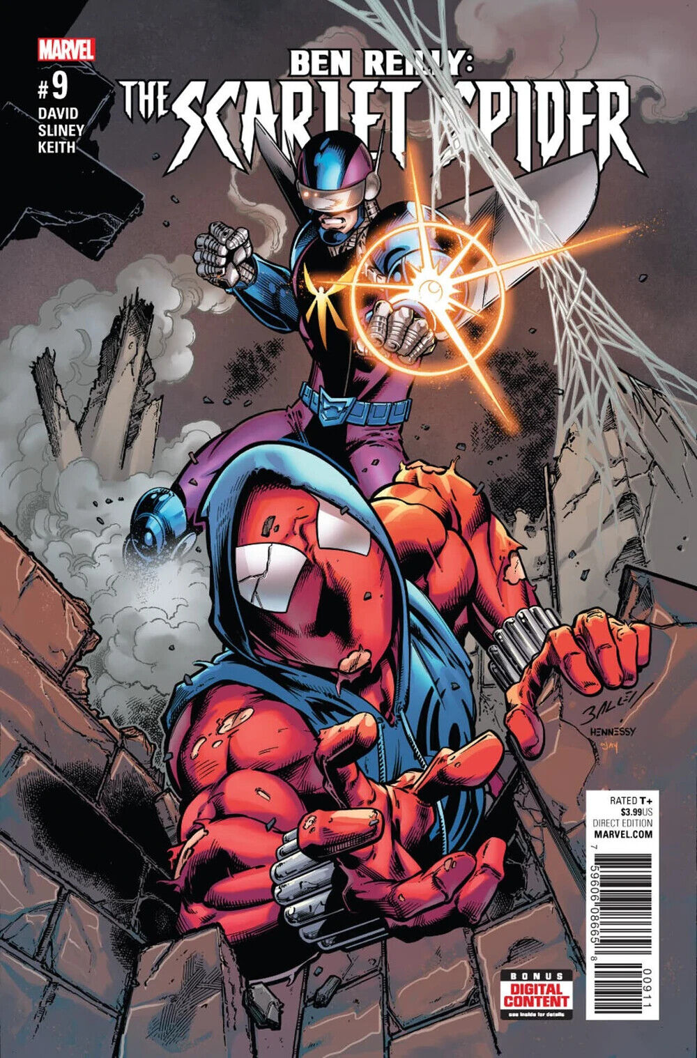 Marvel Comics Ben Reilly: Scarlet Spider #9 Modern Age 2017
