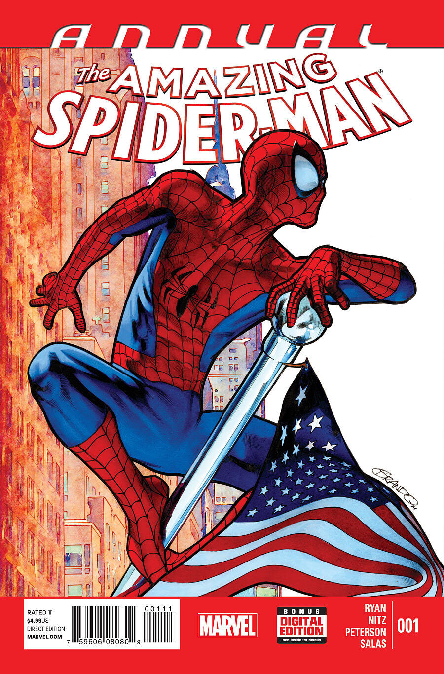 Marvel Comics Amazing Spider-man Annual #1 Modern Age 2014 Variant