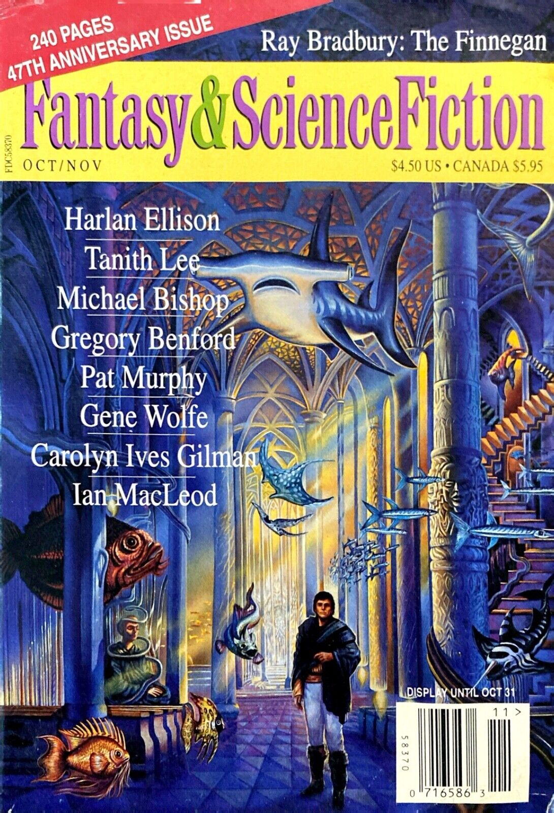 Fantasy & Science Fiction Vol. 91 No. 4-5 October/November 1996 Bradbury Ellison