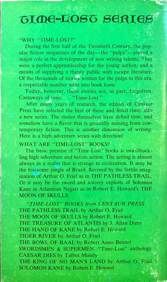 The Hand of Kane by Robert E. Howard 1968 Centaur Press Paperback