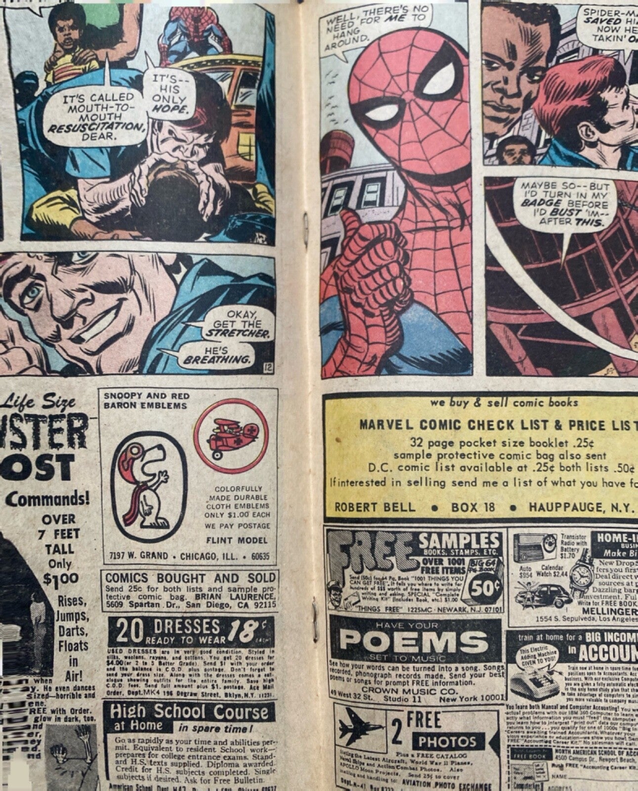 Marvel Comics Amazing Spider-man #96 Bronze Age 1971 Drug Issue No CCA