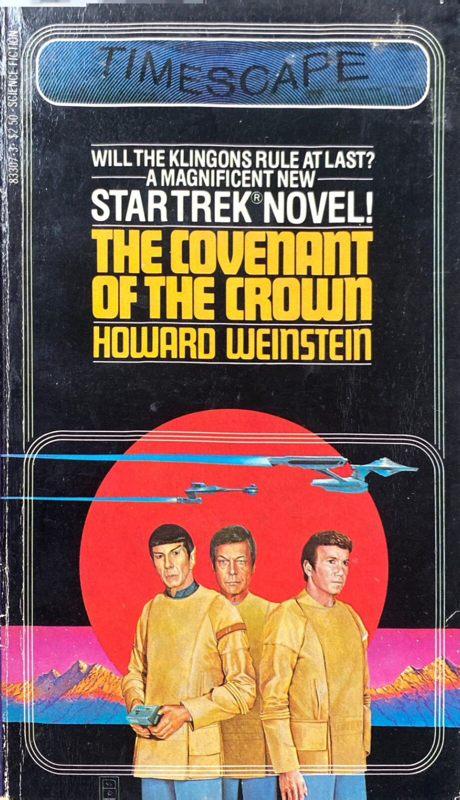 Star Trek #4: The Covenant of the Crown by Howard Weinstein Pocket Paperback