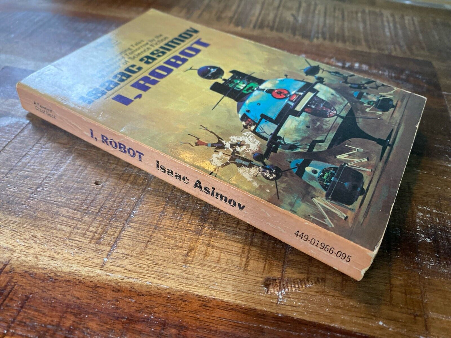 I, Robot by Isaac Asimov 1970 Fawcett Crest M1968 Paperback