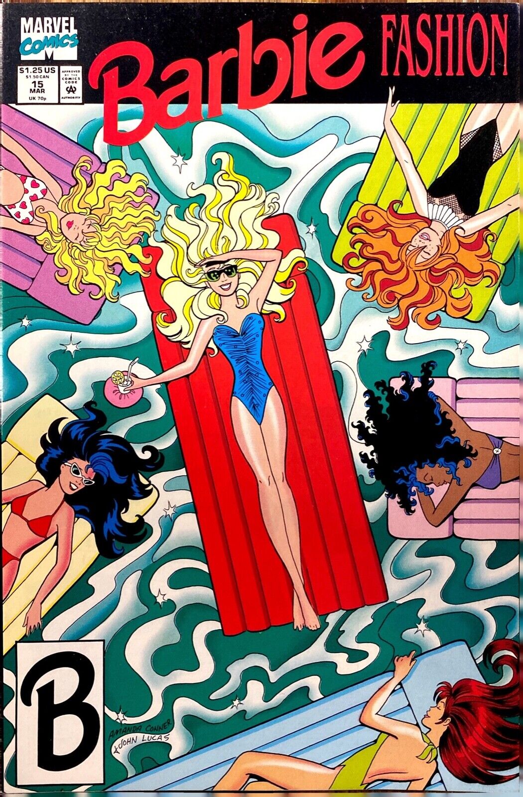 Marvel Comics Barbie Fashion #15 Modern Age 1992