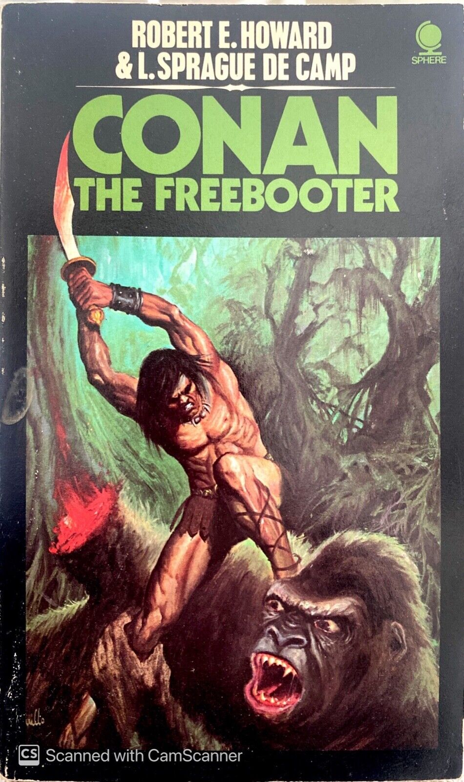 Conan the Freebooter by Robert E. Howard 1976 Sphere Paperback
