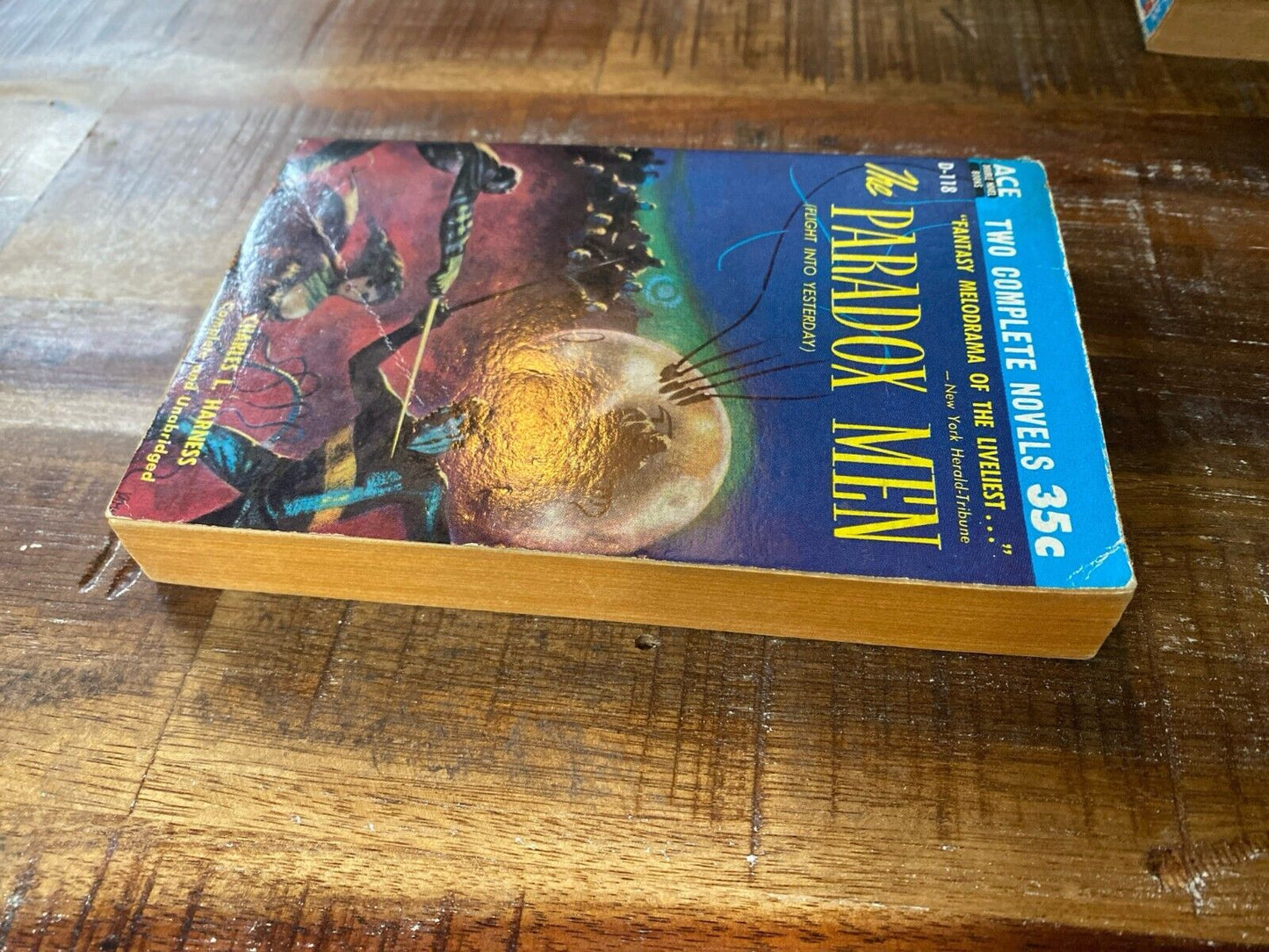 Paradox Men/Dome Around America by Harness/Williamson 1955 Ace Double D-118