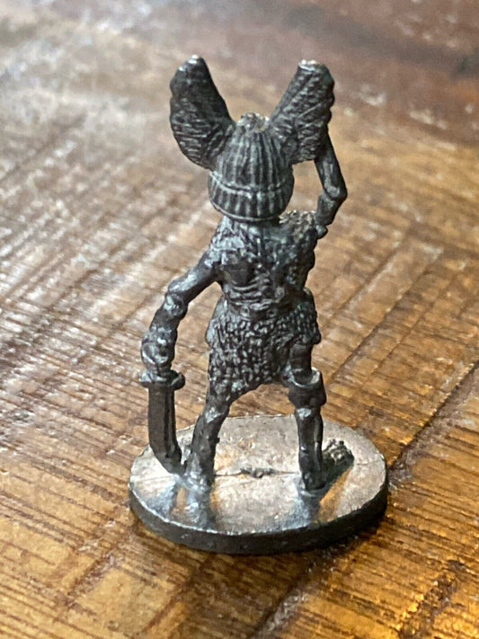 Royal Guardsman of the Undead Legion Standard Bearer TTRPG Pewter Mini 1985 D&D
