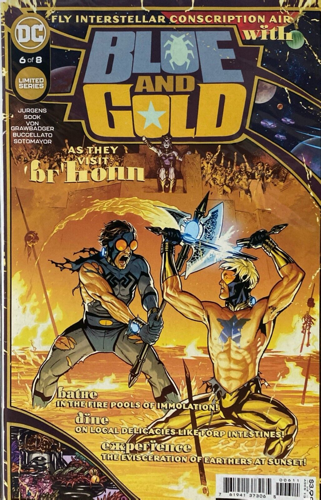 DC Comics Blue and Gold #1-8 Modern Age 2021 Complete Blue Beetle Booster Gold