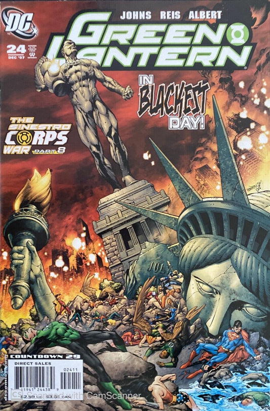 DC Comics Green Lantern #24 Modern Age 2007