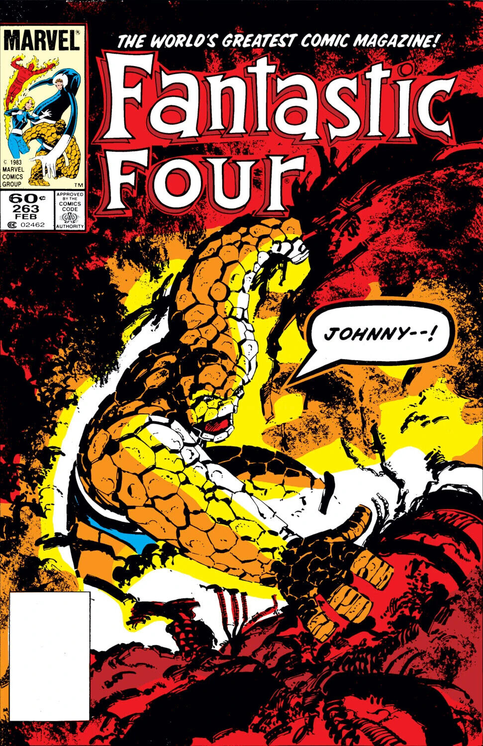 Marvel Comics Fantastic Four #263 Copper Age 1984