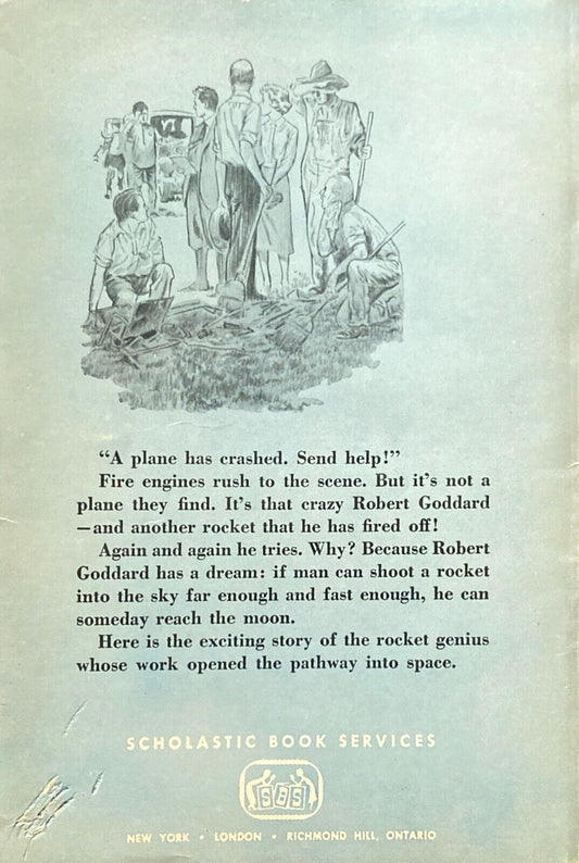 Rocket Genius by Charles Spain Verral 1969 Scholastic Paperback