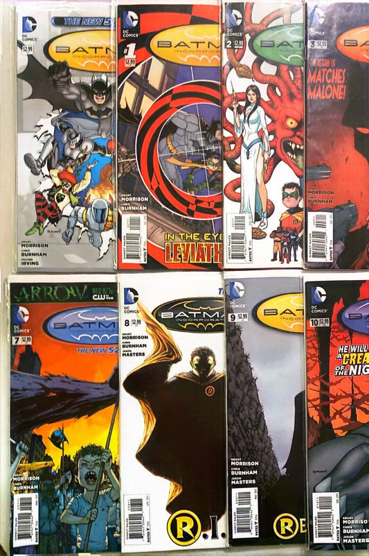 DC Comics Batman Incorporated #0 #1-13 Modern Age 2012-2013 Complete Morrison