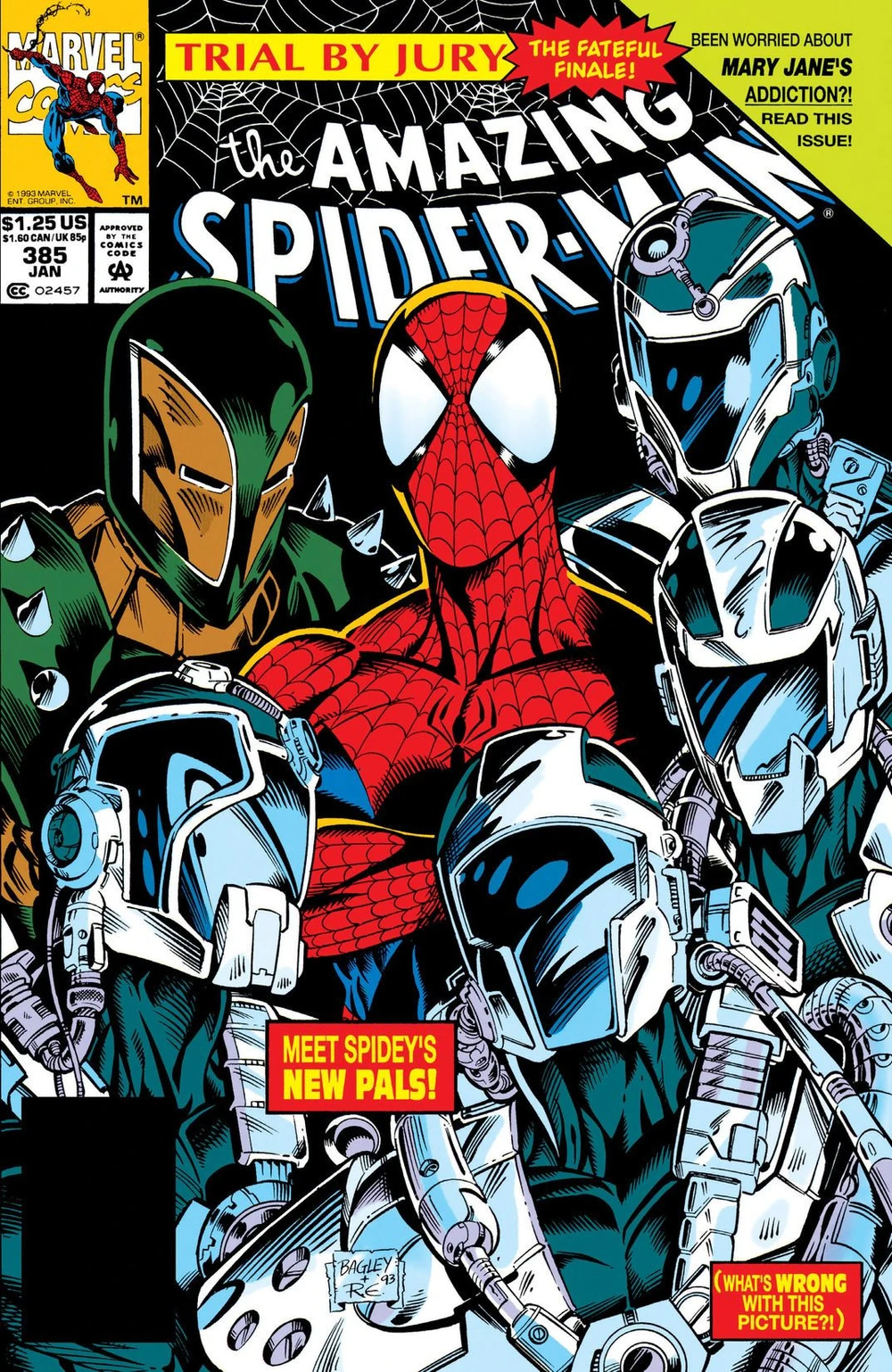 Marvel Comics Amazing Spider-Man #385 Modern Age 1994