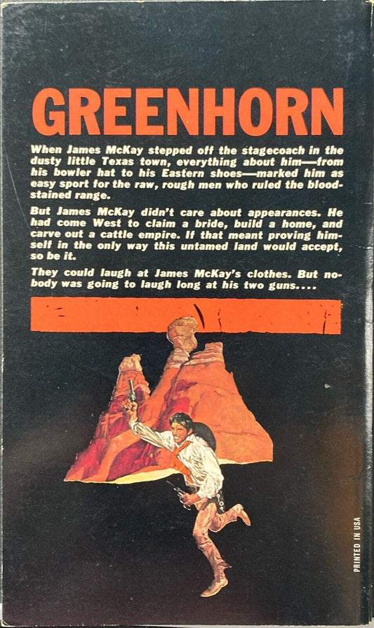 The Big Country by Donald Hamilton 1971 Dell 0848 Paperback First Print