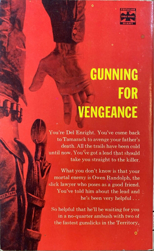 Gun Hand by Cliff Farrell 1958 Popular Library Eagle Books G240 Paperback
