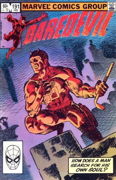Marvel Comics Daredevil #191 Bronze Age 1983