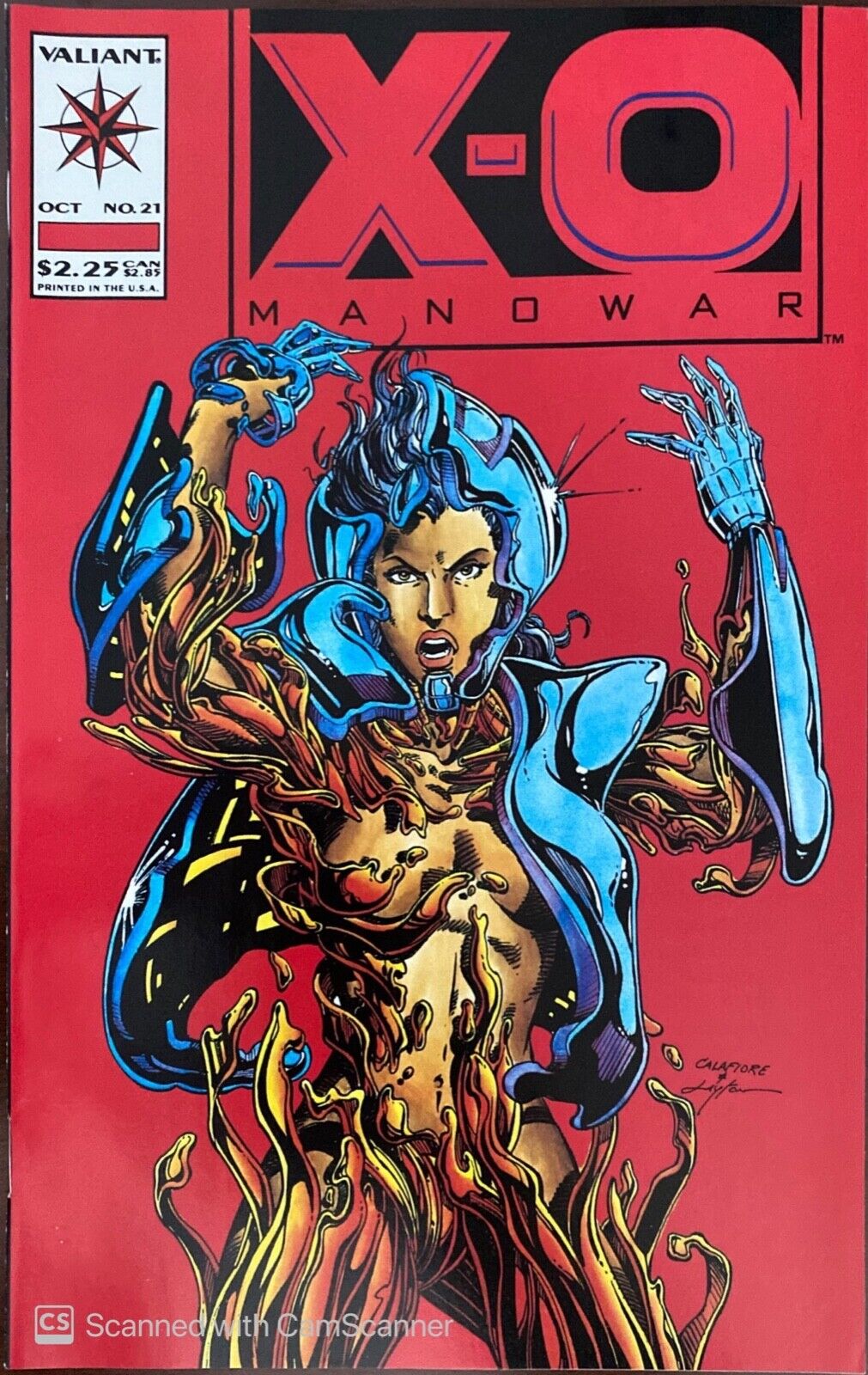 Valiant Comics X-O Manowar #21 Modern Age 1993