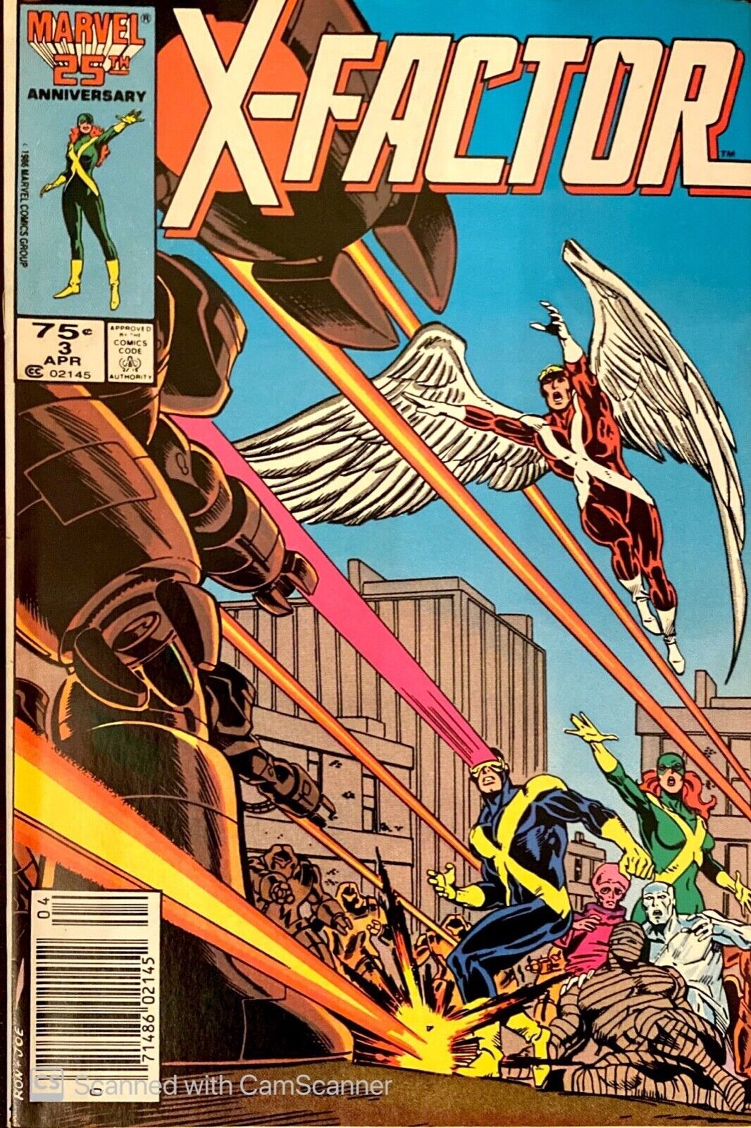 Marvel Comics X-Factor #3 Copper Age 1986