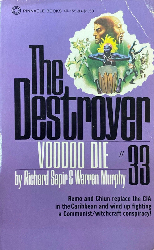 The Destroyer #33 Voodoo Die by Warren Murphy & Richard Sapir 1978