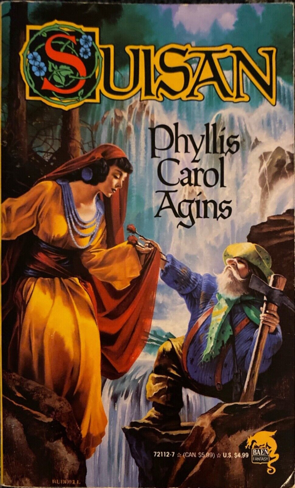 Suisan by Phyllis Carol Agins 1992 Baen Paperback