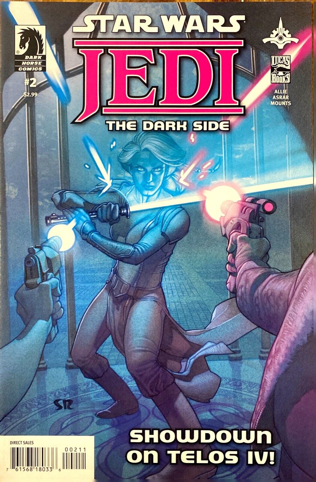 Dark Horse Comics Star Wars Jedi: The Dark Side #2 Modern Age 2011