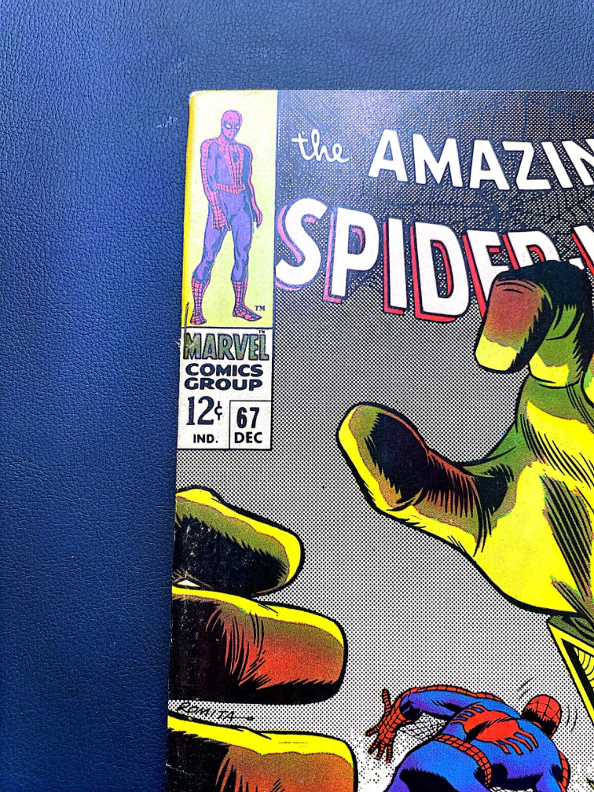 Marvel Comics Amazing Spider-man #67 Silver Age 1968 Mysterio