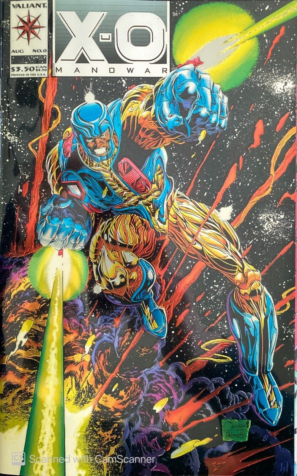 Valiant Comics X-O Manowar #0 Modern Age 1993
