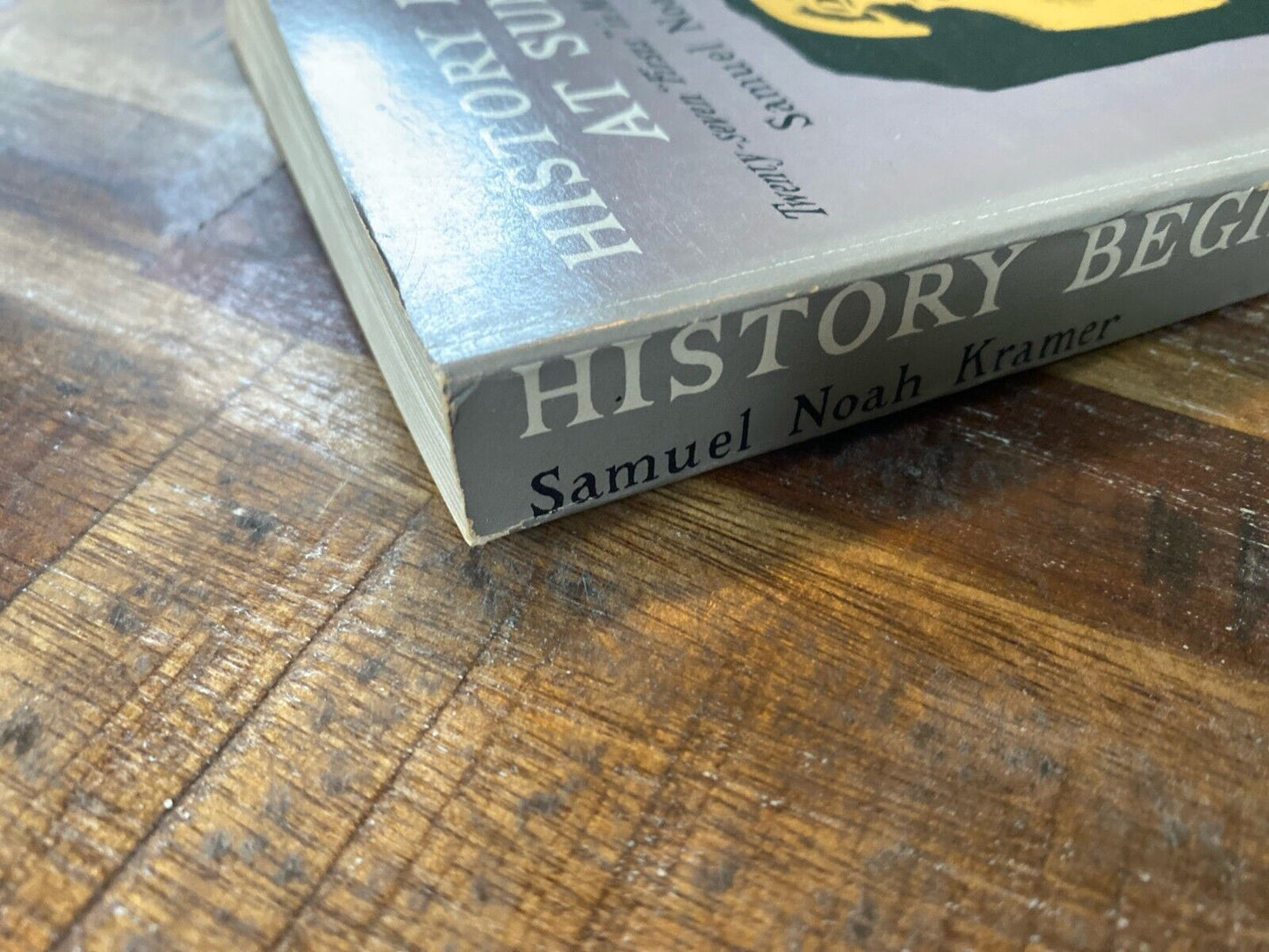History Begins at Sumer by Samuel Noah Kramer 1959 Anchor A175 Paperback