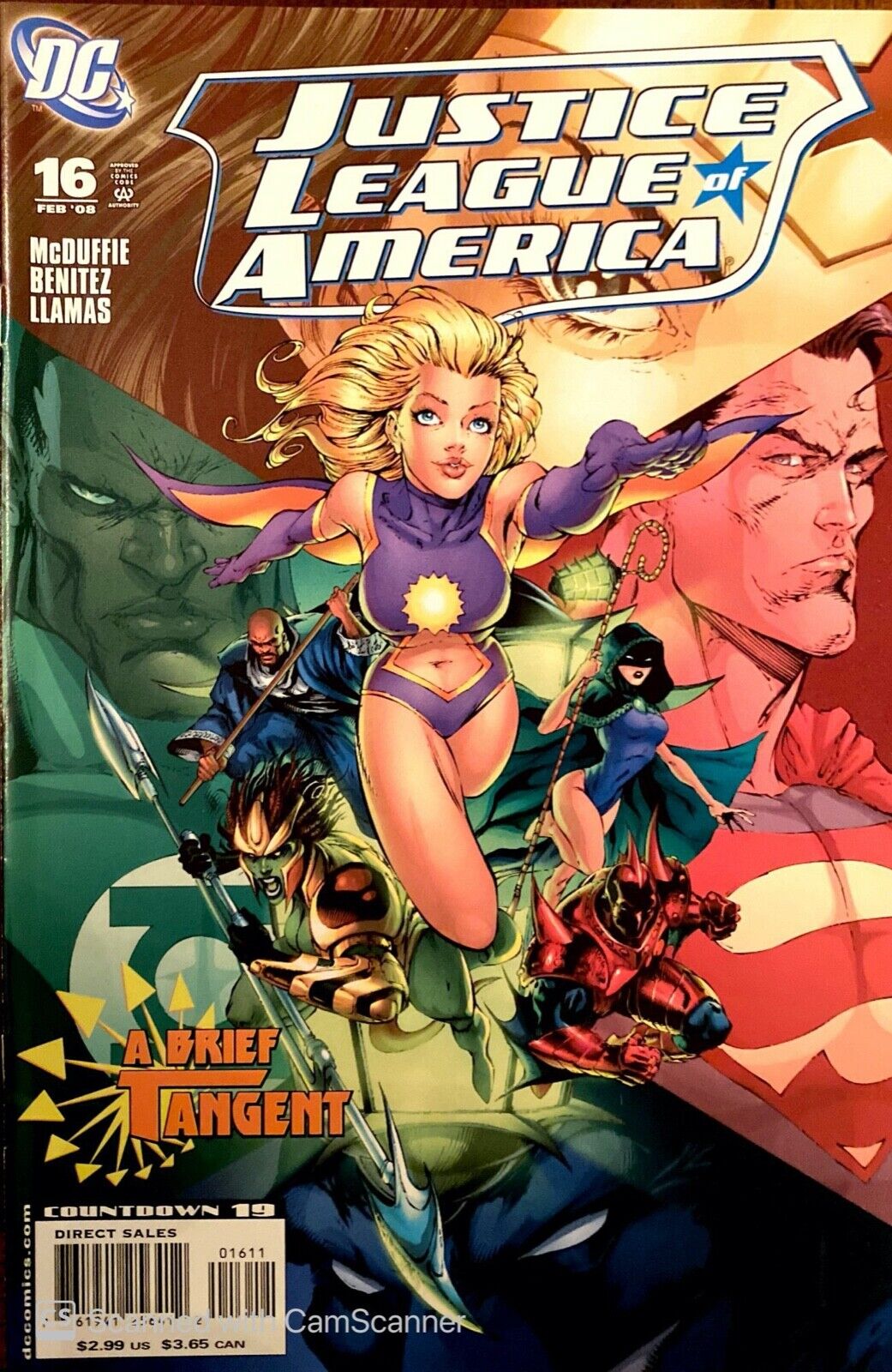 DC Comics Justice League of America #16 Modern Age 2008