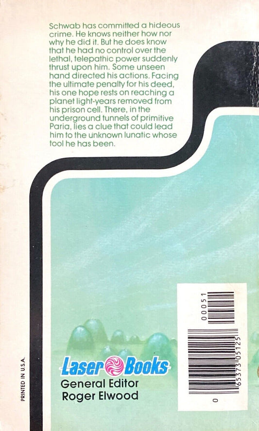 Mindwipe! by Steve Hahn 1976 Laser Paperback #51